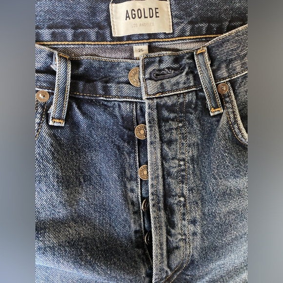 Agolde 90s Pinch Waist Straight Leg Jeans in Portrait - Picture 5 of 6